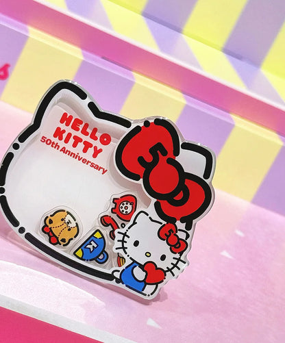 50th Anniversary Hello Kitty Shaker Airbag Magnetic Phone Holder