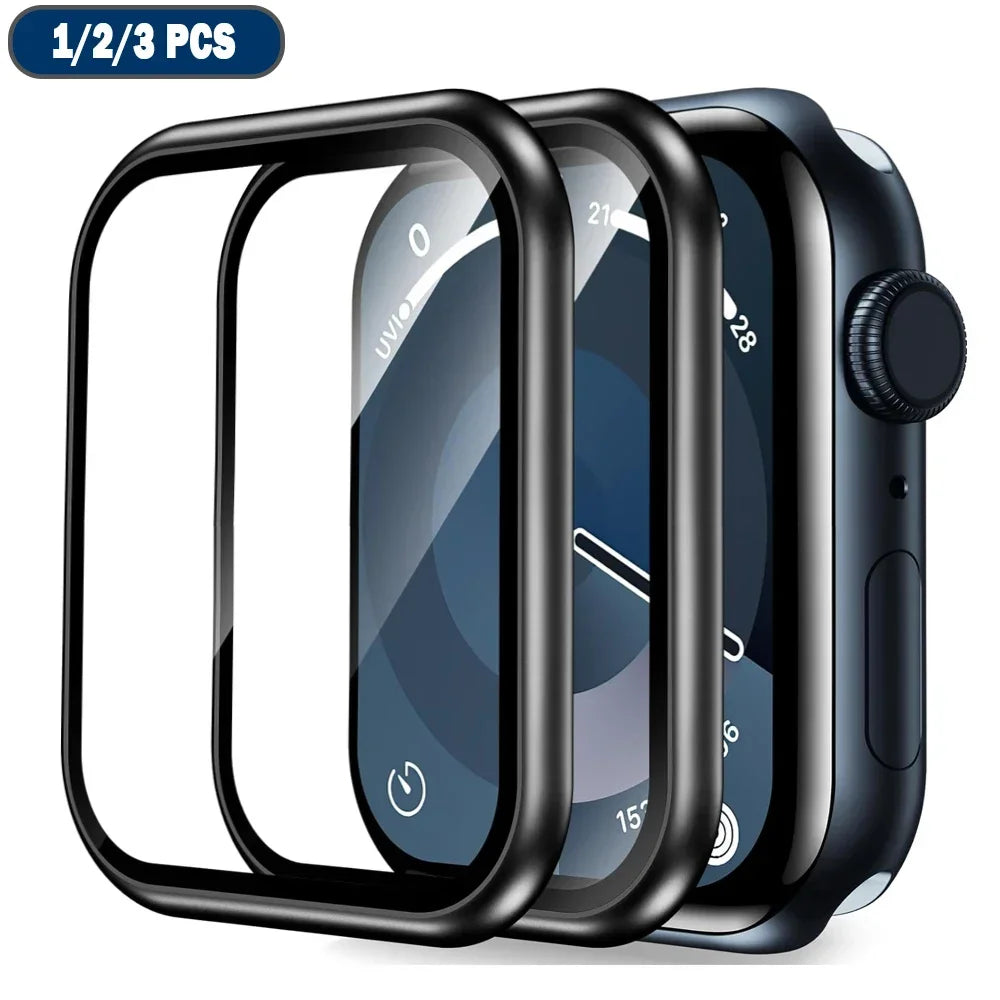 3D Screen Protector Film for Apple Watch Series 9/8/7/6/5/4/SE/Ultra 2 - Compatible with 49mm, 45mm, 44mm, 41mm, and 40mm Models (Not Tempered Glass)