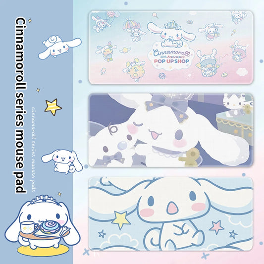 Sanrio Cinnamoroll Soft Mouse Pad – Creative Non-Slip Keyboard Mat for Office & Laptop Use