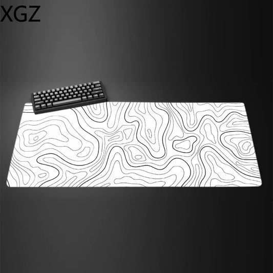 PC Large MousePads For Desk, Gaming Mouse Pad with Stitched Edges and Non-Slip Rubber Base, Extended mousemats game accessories