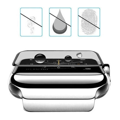 3D Screen Protector Film for Apple Watch Series 9/8/7/6/5/4/SE/Ultra 2 - Compatible with 49mm, 45mm, 44mm, 41mm, and 40mm Models (Not Tempered Glass)